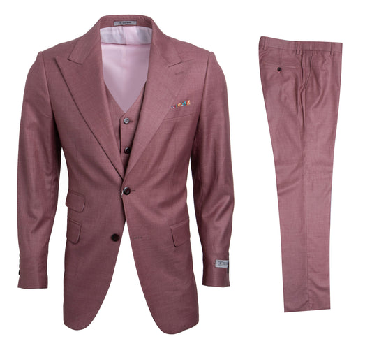 Salmon Stacy Adams Men's Suit