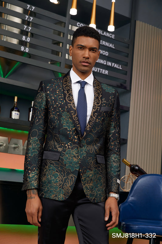 Floral Floral 1 PC Stacy Adams Jacket